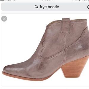 Frye Reina bootie in grey